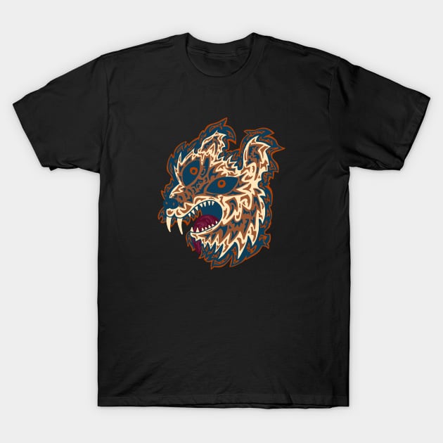 Mad Wolf T-Shirt by mm92